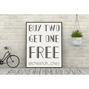 🔆 Buy Two Get One Free! ✨